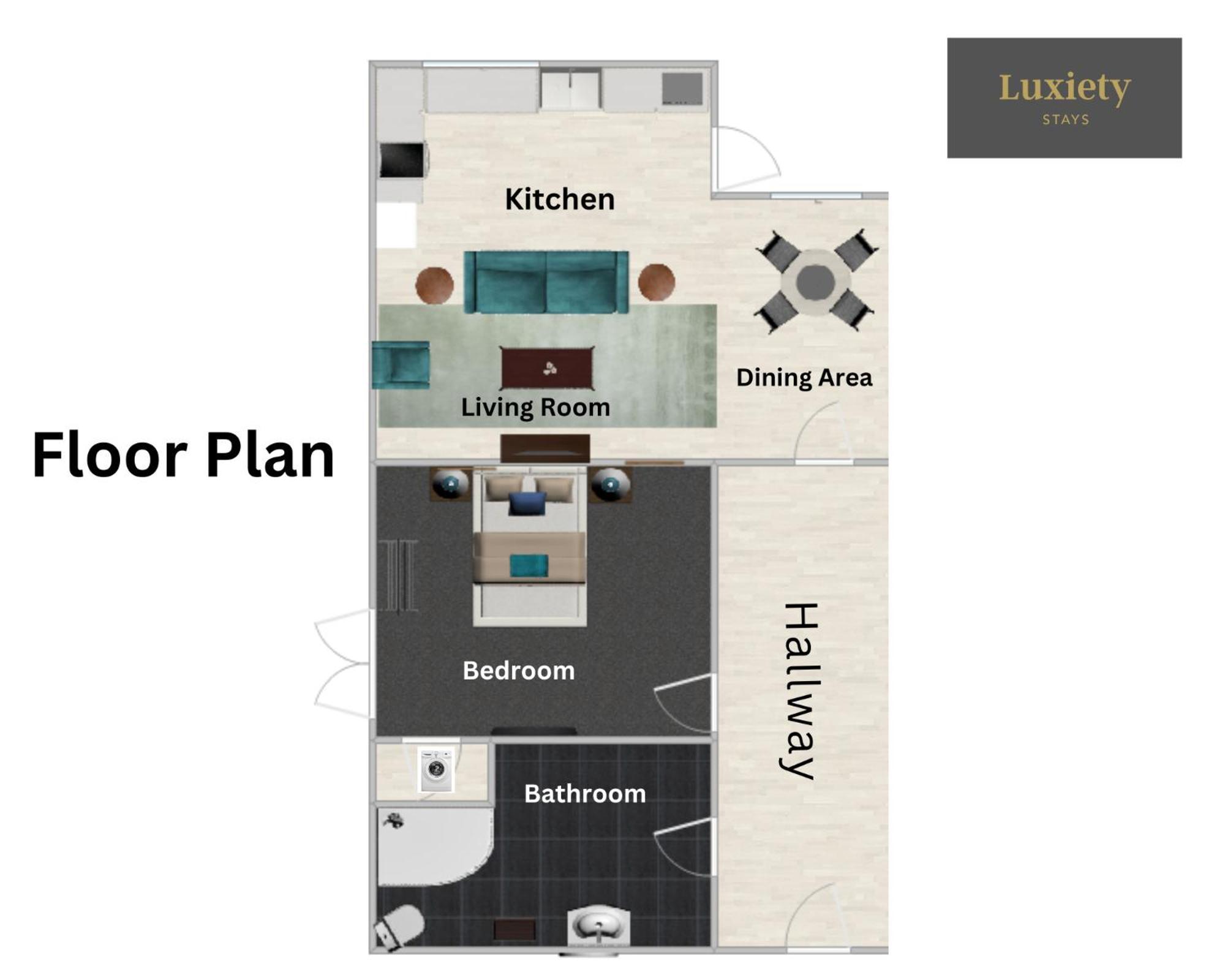 Stylish & Modern 1Br City Centre - Near High St & Southend Beach By Luxiety Stays